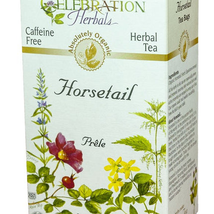 CELEBRATION HERBALS TEA HORSETAIL TEABAGS 24CT ORGANIC