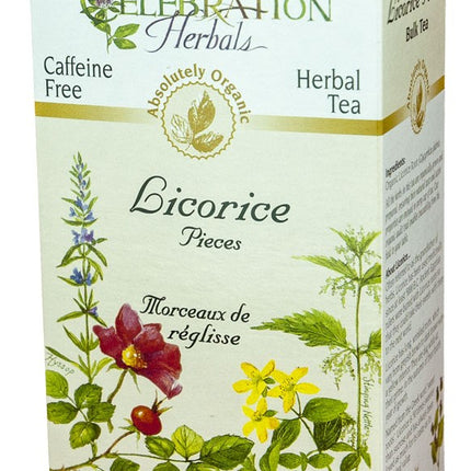 CELEBRATION HERBALS TEA LICORICE PIECES LOOSEPACK ORGANIC