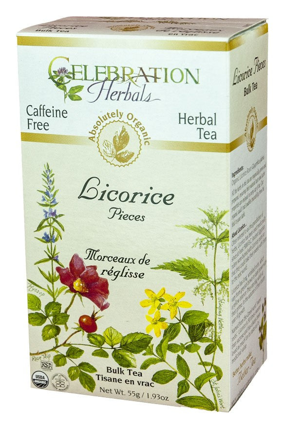 CELEBRATION HERBALS TEA LICORICE PIECES LOOSEPACK ORGANIC