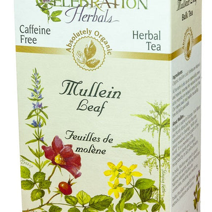 CELEBRATION HERBALS TEA MULLEIN LEAF LOOSEPACK ORGANIC