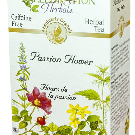 CELEBRATION HERBALS TEA PASSION FLOWER TEABAGS 24CT ORGANIC