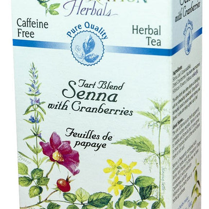 CELEBRATION HERBALS TEA SENNA W CRANBERRIES TEABAGS 24CT PURE QUALITY