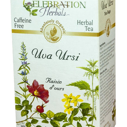 CELEBRATION HERBALS TEA UVA URSI TEABAGS 24CT ORGANIC