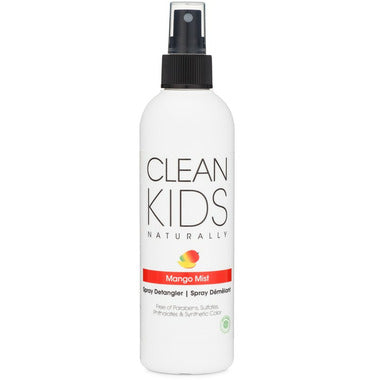 CLEAN KIDS NATURALLY DETANGLER MANGO MIST 237ml
