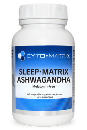 CYTO MATRIX SLEEP MATRIX ASHWAGANDHA (MELATONIN-FREE) 60vcaps