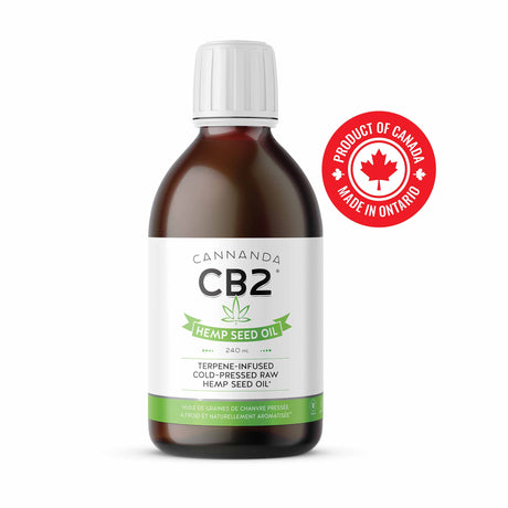 CANNANDA CB2 HEMP SEED OIL 240ML