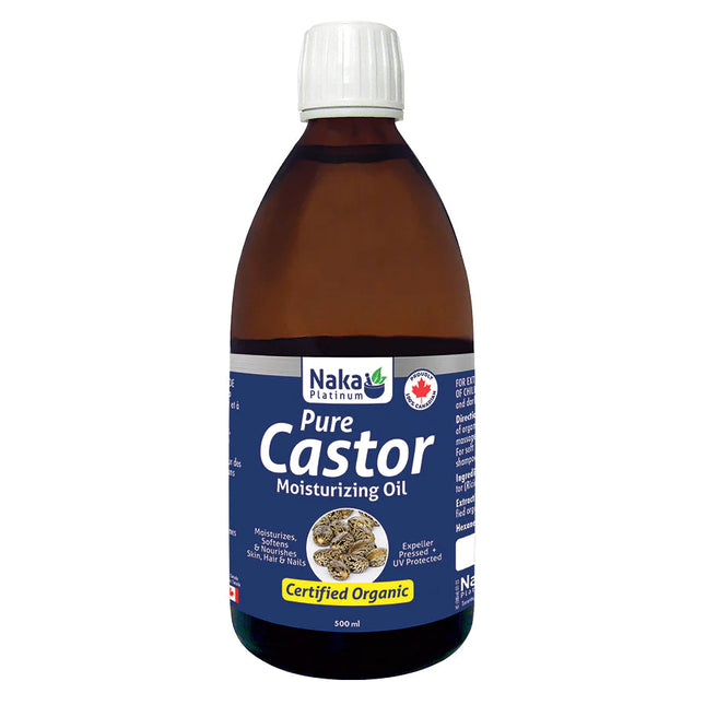 NAKA PLATINUM PURE CASTOR MOISTURIZING OIL 500ml