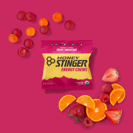 HONEY STINGER FRUIT SMOOTHIE ENERGY CHEWS - 50g