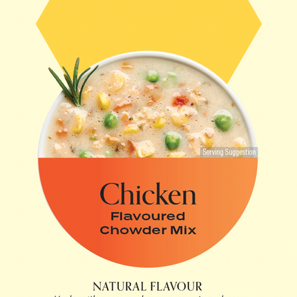 IDEAL PROTEIN CHICKEN FLAVOURED CHOWDER MIX - 1 BOX