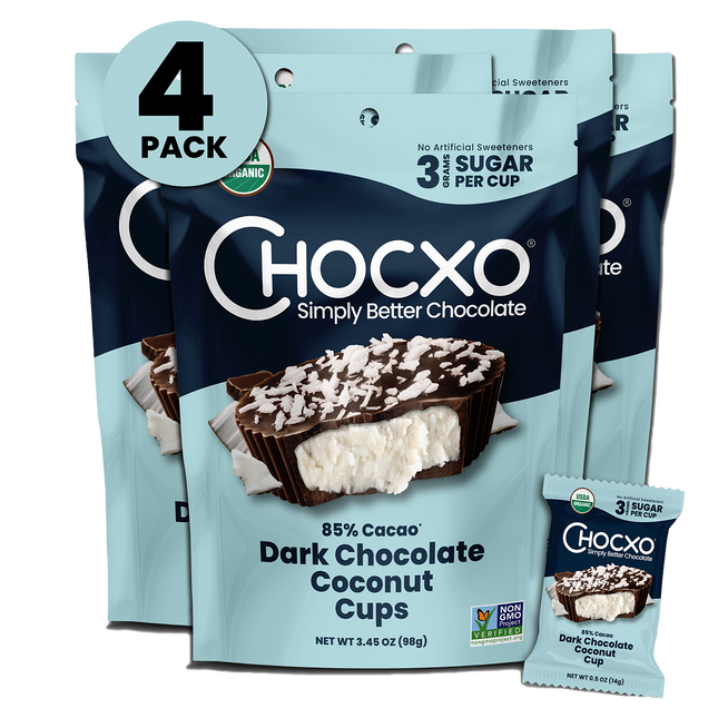 CHOCXO ORG 椰子杯 98克