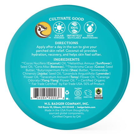 BADGER COCONUT AFTER SUN BALM 56g