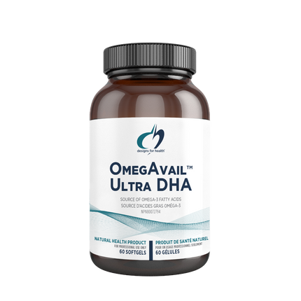 DESIGNS FOR HEALTH OMEGAVAIL ULTRA DHA 60sgel