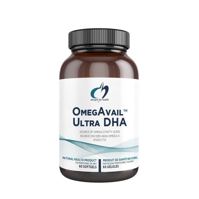 DESIGNS FOR HEALTH OMEGAVAIL ULTRA DHA 60sgel