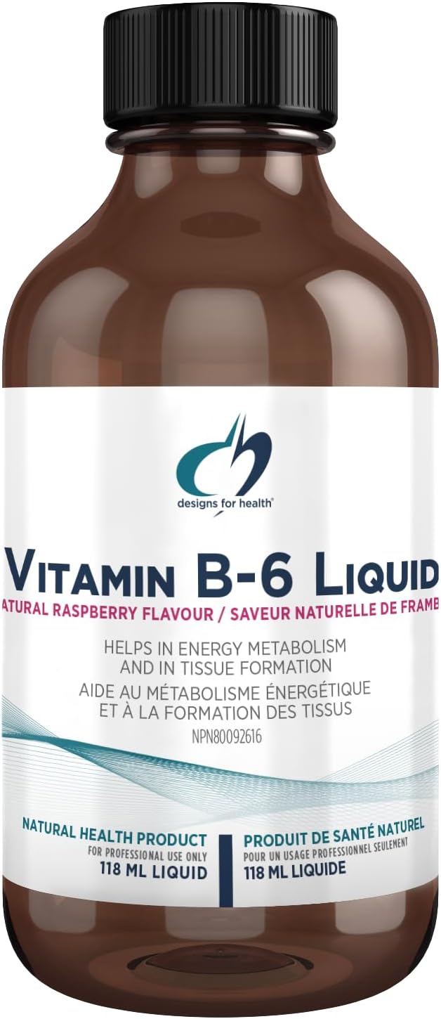 DESIGNS FOR HEALTH VITAMIN B6 LIQUID 118ml