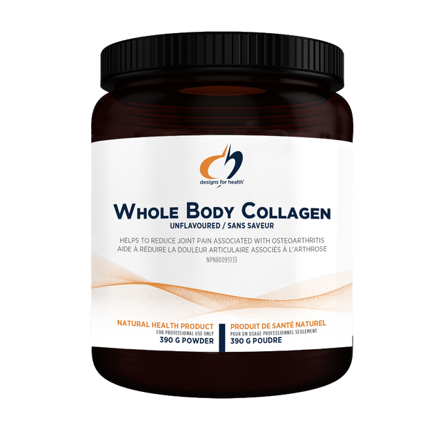 DESIGNS FOR HEALTH WHOLE BODY COLLAGEN PWDR 390g