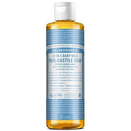 DR. BRONNERS BABY MILD CASTILE SOAP 472ml