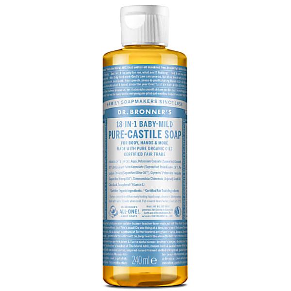 DR. BRONNERS BABY MILD CASTILE SOAP 472ml