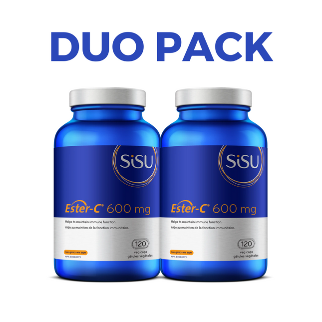 SISU ESTER-C 600mg 120caps DUO PACK