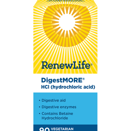RENEW LIFE DIGESTMORE HCL 90vcaps