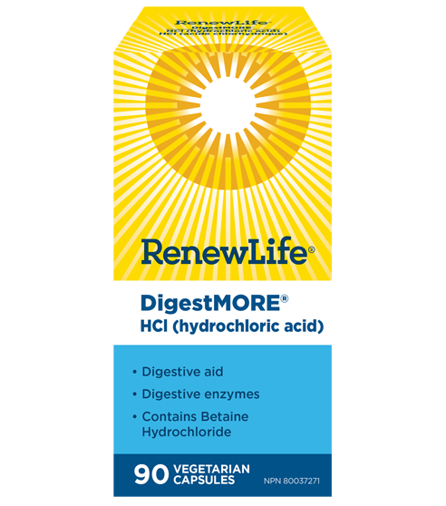 RENEW LIFE DIGESTMORE 鹽酸鹽 90粒膠囊