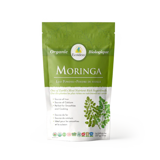ECOIDEAS ORGANIC MORINGA POWDER 227g