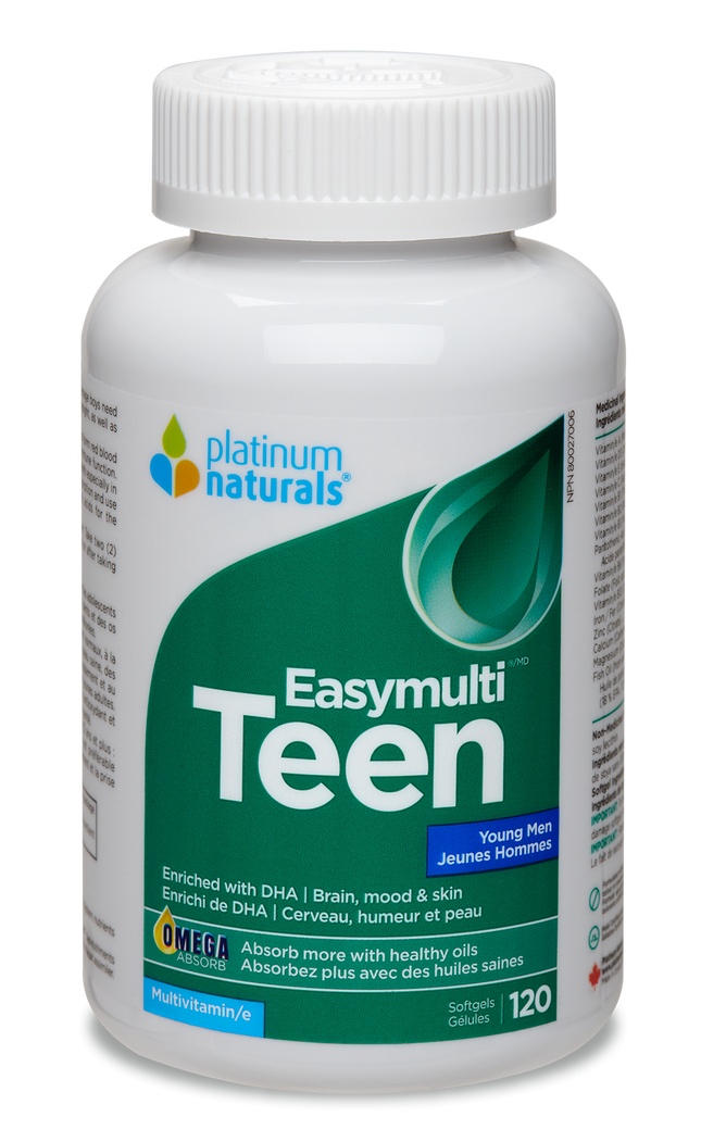 PLATINUM NATURALS EASYMULTI TEEN YOUNG MEN 120sg