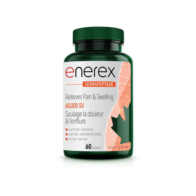 ENEREX SERRAPEPTASE 60,000 SU 60vcap