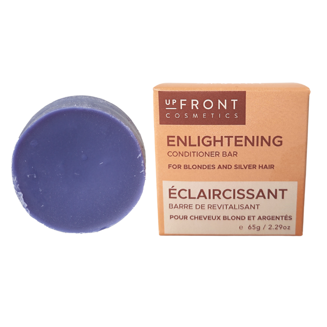 UPFRONT ENLIGHTENING CONDITIONER BAR FOR BLONDES AND SILVER HAIR 65g