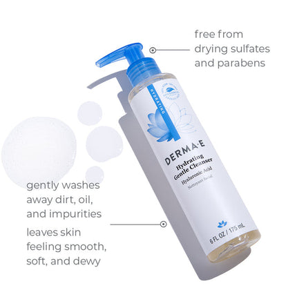 DERMA E HYDRATING GENTLE CLEANSER 175ml