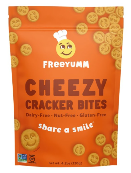 FREEYUMM CHEEZY CRACKER BITES 120 G