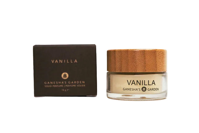 GANESHA'S GARDEN SOLID PERFUME VANILLA 15g