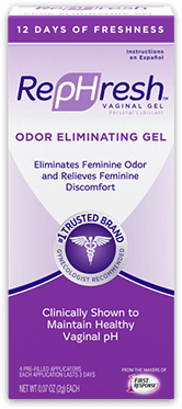 REPHRESH ODOUR ELIMINATING GEL VAGINAL 4 x 2GRAM