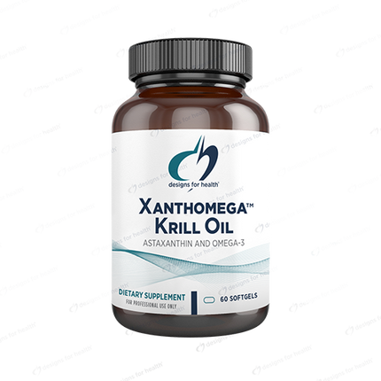 DESIGNS FOR HEALTH XANTHOMEGA KRILL OIL 60sgel