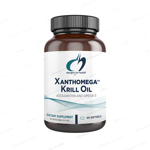 DESIGNS FOR HEALTH XANTHOMEGA KRILL OIL 60sgel