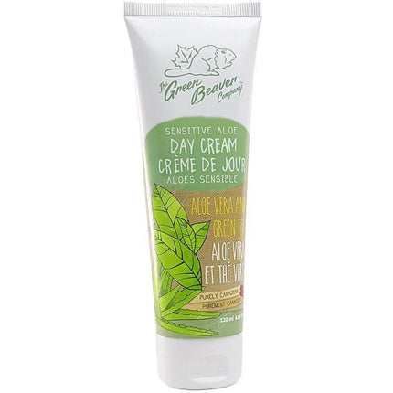GREEN BEAVER DAY CREAM WITH ALOE VERA AND GREEN TEA 120ml