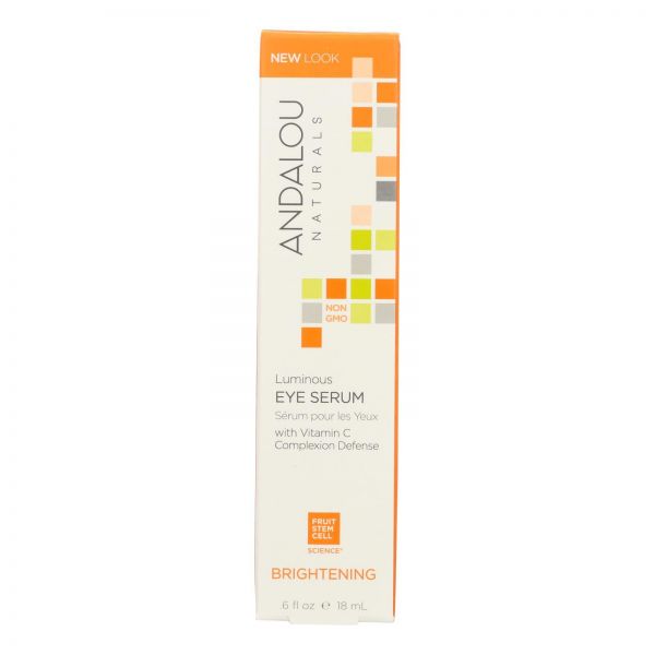 ANDALOU NATURALS LUMINOUS EYE SERUM 18ml