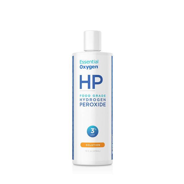 ESSENTIAL OXYGEN FOOD GRADE HP HYDROGEN PEROXIDE 3% USP 473ml