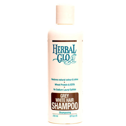 HERBAL GLO GREY WHITE HAIR SHAMPOO 250ml