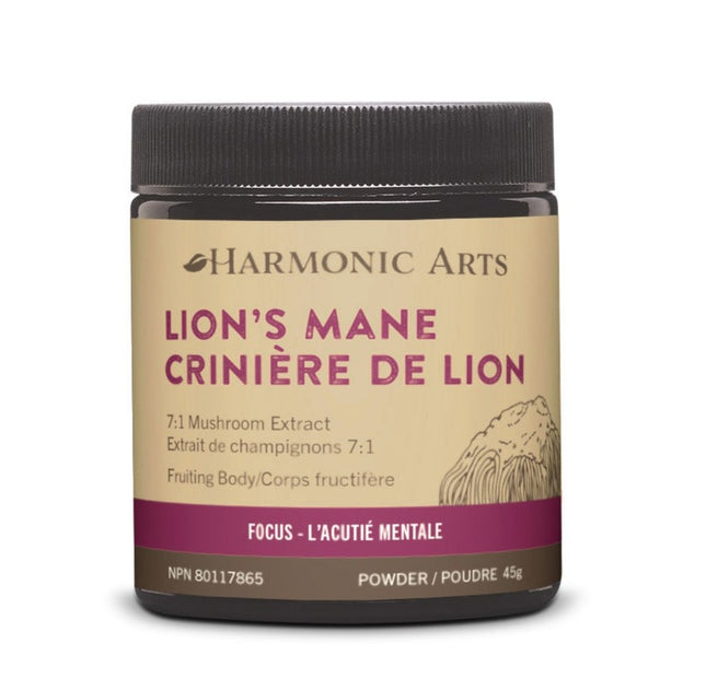 HARMONIC ARTS LION'S MANE MUSHROOM 100g