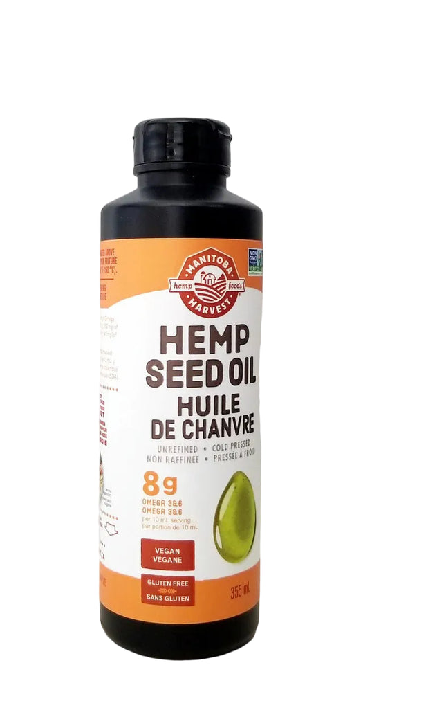 MANITOBA HARVEST HEMP SEED OIL COLD PRESSED 355ml