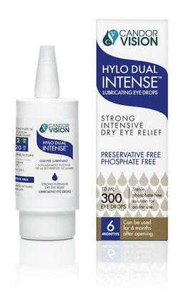 HYLO DUAL INTENSE LUBRICATING EYE DROPS 10ml