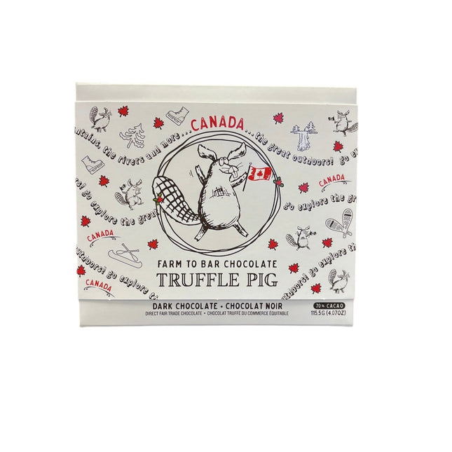 TRUFFLE PIG DARK CHOCOLATE 70%CACAO 115.50G