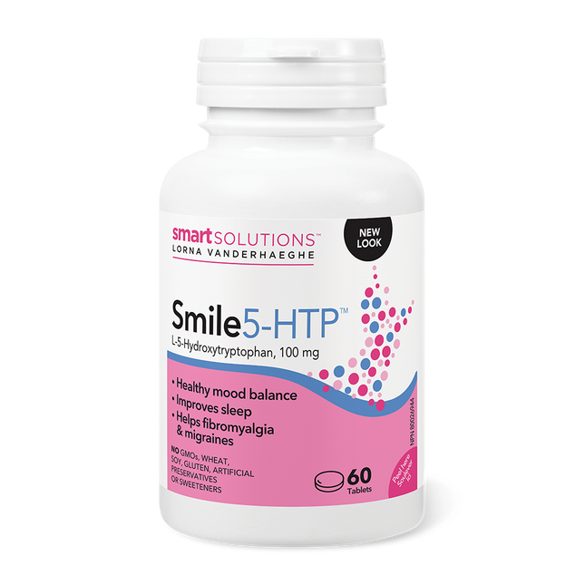 SMART SOLUTIONS SMILE 5-HTP 100mg 60vtabs