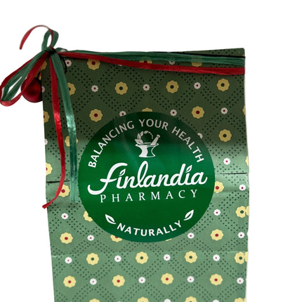 FINLANDIA GIFT BAG UNSCENTED BLOCK CANDLE, NATURAL