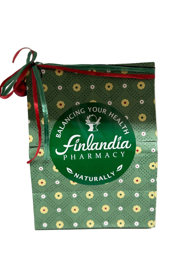 FINLANDIA GIFT BAG UNSCENTED BLOCK CANDLE, NATURAL