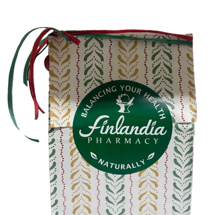 FINLANDIA GIFT BAG UNSCENTED BLOCK CANDLE, NATURAL