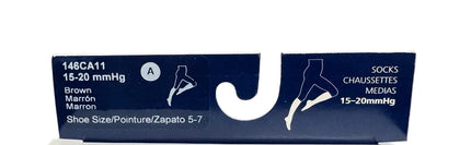 SIGVARIS GROUP CASUAL COTTON 15-20MMHG FOR WOMAN SIZE A BROWN