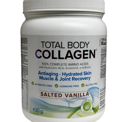 TOTAL BODY COLLAGEN SALTED VANILLA 430G