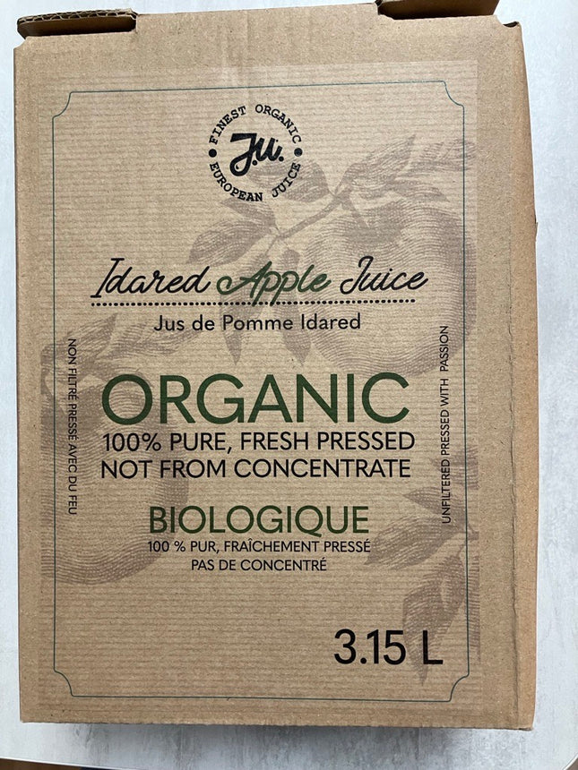 Idared Apple Juice Organic 3.15L