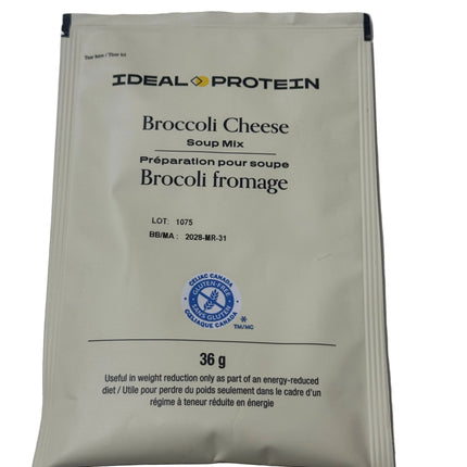 IDEAL PROTEIN BROCCOLI CHEESE SOUP MIX - 1 BAG
